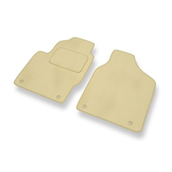 Velour gulvmåtter til Seat Alhambra I (1996-2000) - beige