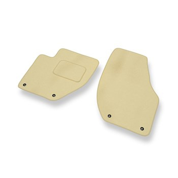 Velour gulvmåtter til Volvo V40 II Hatchback (2012-2019) - beige