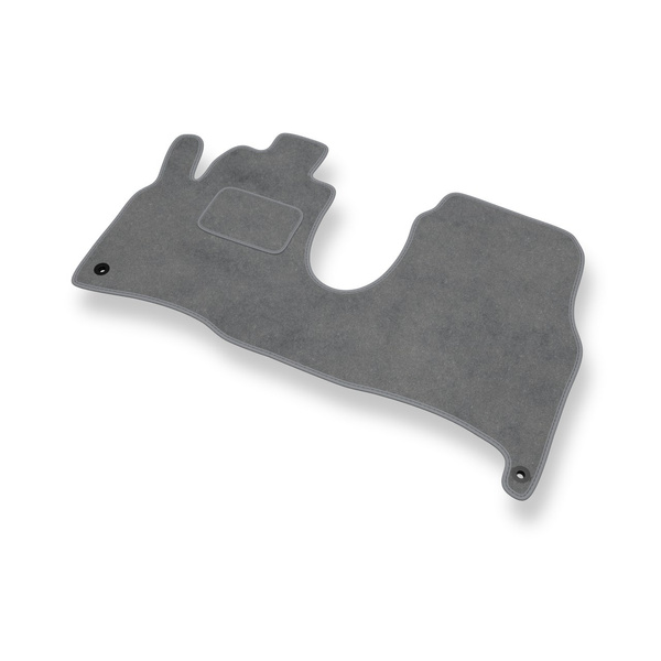 Velour gulvmåtter til Peugeot 807 Minivan (2002-2014) - grå