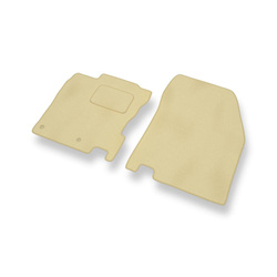 Velour gulvmåtter til Nissan Qashqai II Crossover (2013-2021) - beige