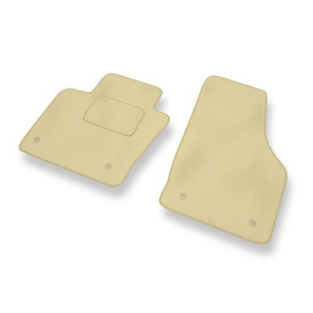 Velour gulvmåtter til Audi Q3 I 8U SUV (2011-2018) - beige