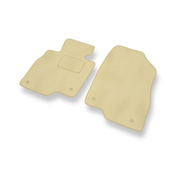 Velour gulvmåtter til Mazda 6 III Stationcar, Sedan (2012-....) - beige