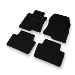 Velour gulvmåtter til Honda Accord VIII Coupé, Sedan, Tourer (2008-2016) - sort