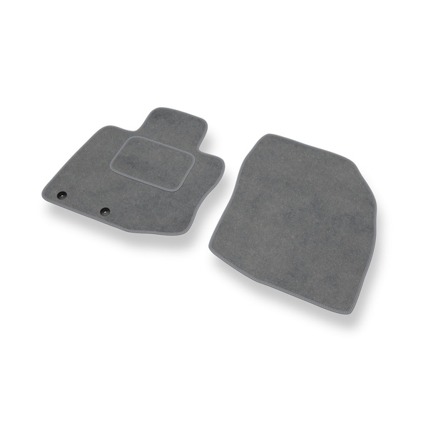 Velour gulvmåtter til Honda Civic VIII Coupé, Hatchback, Sedan (2006-2011) 3 døre, 5 døre - grå