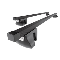 Tagbagagebærer til bil Renault Scenic XMOD mk III Minivan (2012-2016) - sort bagagebærer til taget - lastholder - tagholder - rækværk - Stål