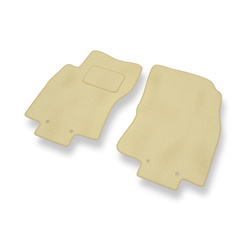 Velour gulvmåtter til Nissan X-trail III SUV (2013-2022) - beige