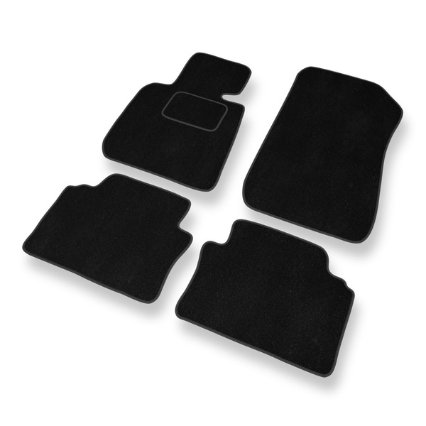 Velour gulvmåtter til BMW 3-serie M3 IV E90 Limousine (2007-2013) - sort