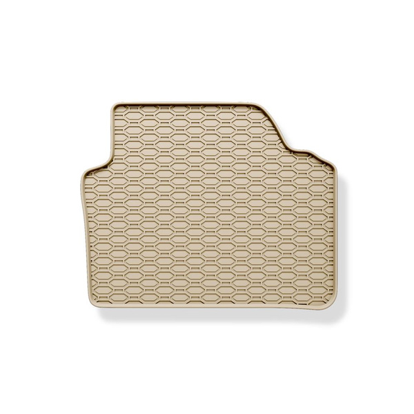 Gummigulvmåtter til biler BMW 3-serie E90, E91 Limousine, Touring (2004-2013) - beige - 4 stk.