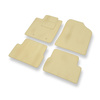 Velour gulvmåtter til Toyota Celica VII Liftback (1999-2006) - beige