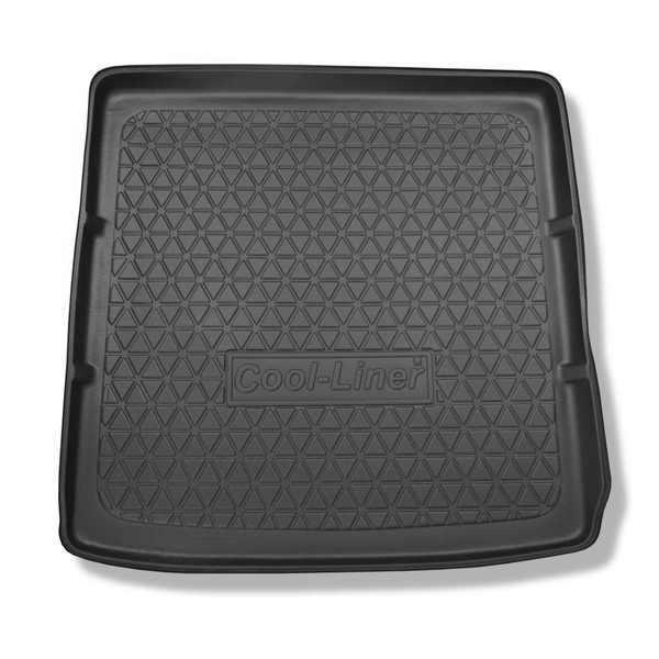 Gulvmåtte til bagagerum Audi Q5 I 8R SUV (11.2008-12.2016) - Smallere gulvbelægning til modeller med monteringsskinnesystem i bagagerummet