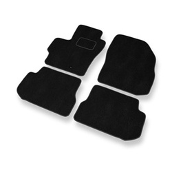 Velour gulvmåtter til Mazda 3 I Hatchback, Sedan (2003-2009) - sort