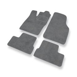 Velour gulvmåtter til Opel Astra F Caravan, Hatchback, Cabriolet, Sedan (1991-2002) - grå