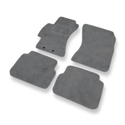 Velour gulvmåtter til Subaru Impreza III Hatchback, Sedan (2007-2011) - grå