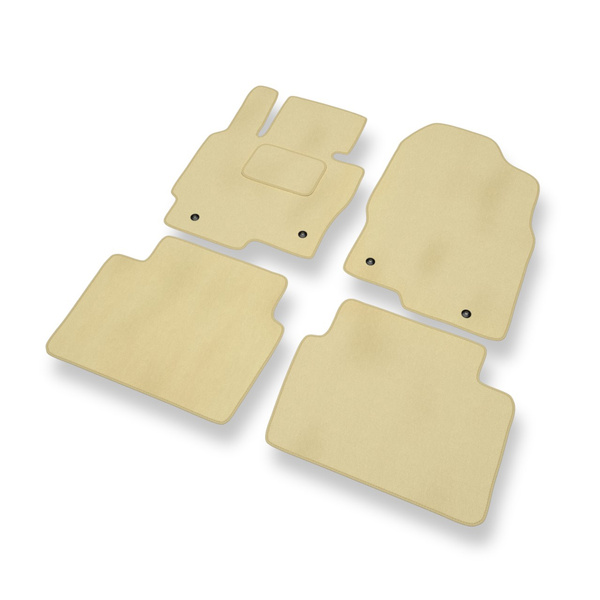 Velour gulvmåtter til Mazda CX-5 I SUV (2012-2017) - beige
