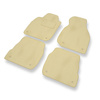 Velour gulvmåtter til Audi A6 II C5 Avant, Limousine (1997-2004) - beige