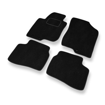 Velour gulvmåtter til Kia Ceed I Hatchback, Stationcar (2006-2012) - sort