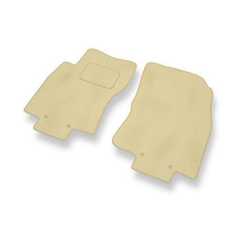 Velour gulvmåtter til Nissan X-trail III SUV (2013-2022) - beige