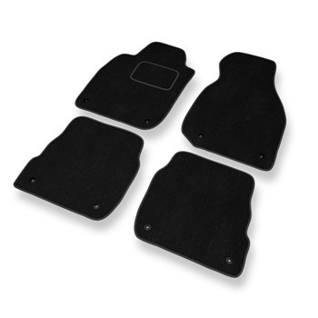 Velour gulvmåtter til Audi A6 II C5 (1997-2004) - sort
