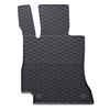 Gummigulvmåtter til biler Mercedes-Benz E-Klasse W213 Coupé, Stationcar, Limousine (2016-2023) - sort - 4 stk.