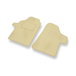 Velour gulvmåtter til Mercedes-Benz Vito W639 Varevogn (2003-2014) - beige