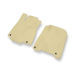 Velour gulvmåtter til Honda CR-V IV SUV (2012-2018) - beige