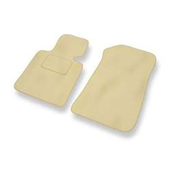 Velour gulvmåtter til BMW X1 I E84 (2009-2015) - beige