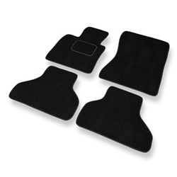 Velour gulvmåtter til BMW X5 II E70 SAV (2007-2013) - sort