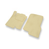 Velour gulvmåtter til Smart ForFour I Hatchback (2004-2006) - beige
