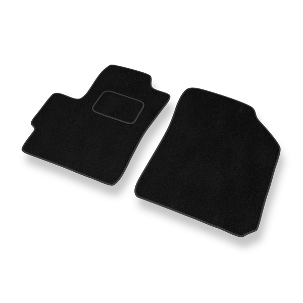 Velour gulvmåtter til Chevrolet Spark I M200/M250 Hatchback (2005-2009) - sort