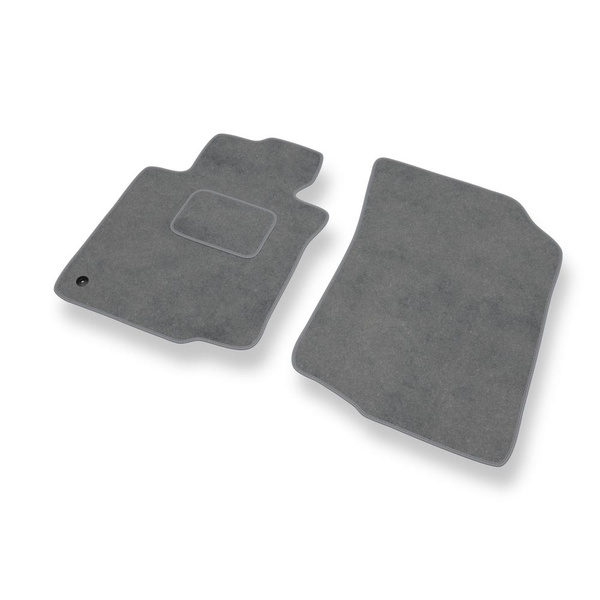 Velour gulvmåtter til Peugeot 107 I Hatchback (2005-2013) - grå