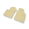 Velour gulvmåtter til Lancia Ypsilon IV Hatchback (2011-2024) - beige