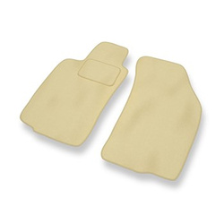 Velour gulvmåtter til Alfa Romeo GT Coupé (2003-2010) - beige