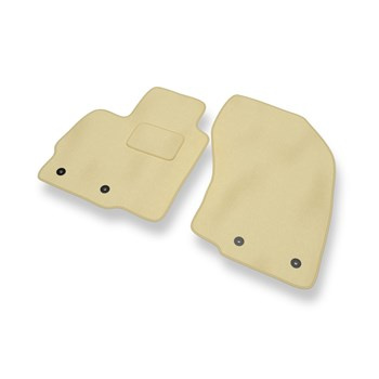 Velour gulvmåtter til Citroen C4 Aircross SUV (2012-2017) - beige