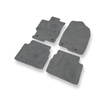 Velour gulvmåtter til Mazda 6 II Stationcar, Liftback, Sedan (2007-2012) - grå