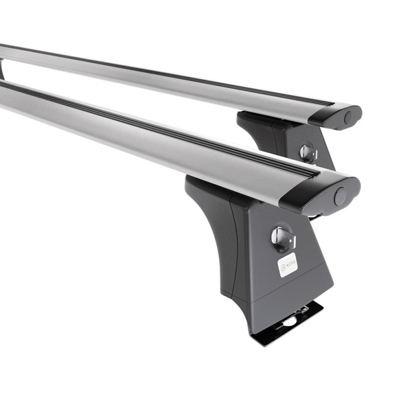 Tagbagagebærer til bil Peugeot Boxer II Varevogn (2006-2014) - sølv bagagebærer til taget - lastholder - tagholder - Monteringspunkter - Aluminium