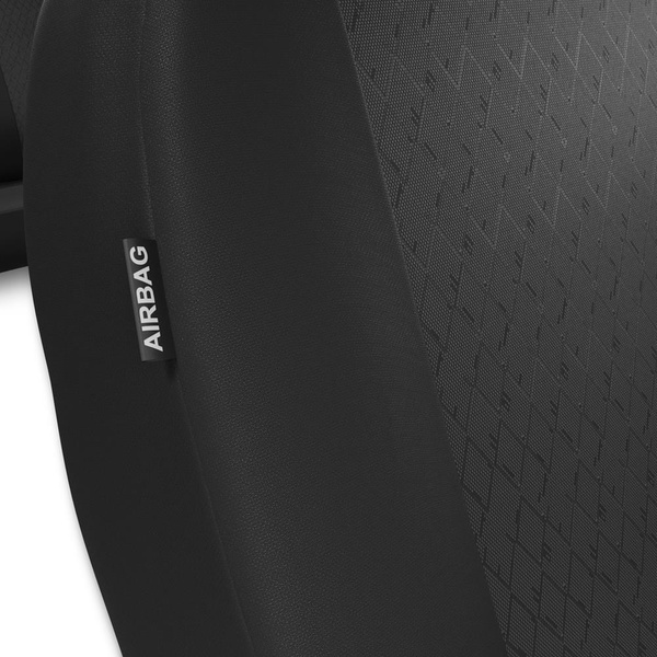 Universelle sædebetræk til biler til Nissan X-Trail I, II, III, IV (2001-....) - grå