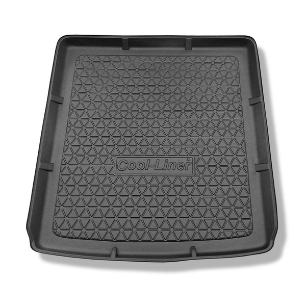 Gulvmåtte til bagagerum Skoda Octavia II 1Z Stationcar (2004-04.2013) - øverste bagagerum; Også til Scout version og firehjulstræk