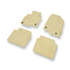 Velour gulvmåtter til Mazda 6 III Stationcar, Sedan (2012-....) - beige