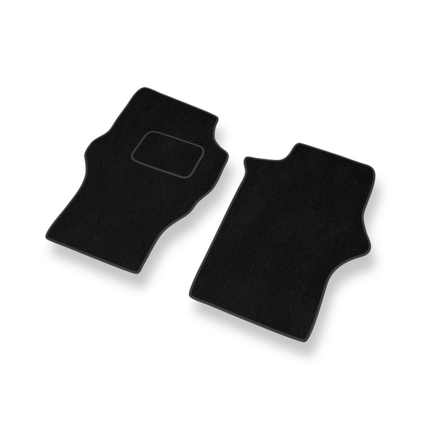 Velour gulvmåtter til Mitsubishi L400 Varevogn (1994-2007) - sort