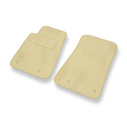 Velour gulvmåtter til Chevrolet Camaro V (2009-2015) - beige
