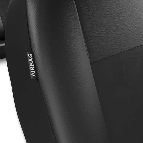 Universelle sædebetræk til biler til Audi Q5 I, II (2008-2019) - svart