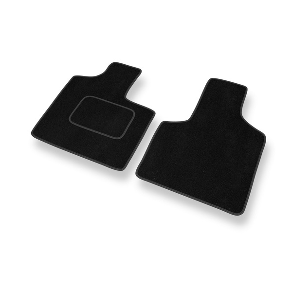 Velour gulvmåtter til Chrysler Grand Voyager III Minivan (1996-2000) - sort