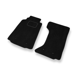 Velour gulvmåtter til Mazda MX-5 III Roadster (2005-2015) - sort