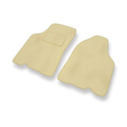 Velour gulvmåtter til Kia Shuma II (2001-2005) - beige