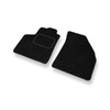 Velour gulvmåtter til Chevrolet Rezzo Minivan (2004-2008) - sort