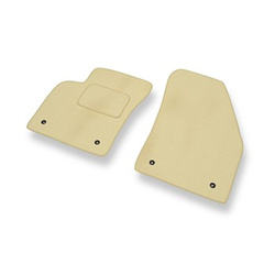Velour gulvmåtter til Volvo C70 II Cabriolet (2006-2014) - beige
