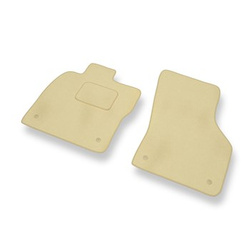Velour gulvmåtter til Audi A3 III 8V Hatchback, Sportback (2012-2020) - beige