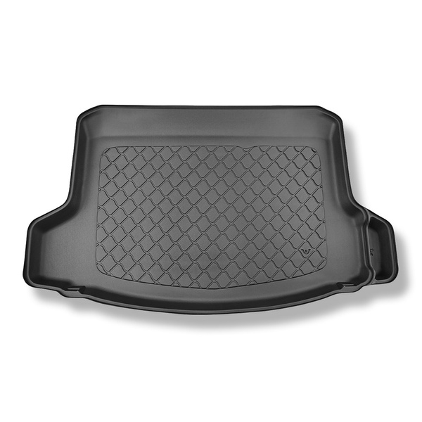 Gulvmåtte til bagagerum Honda Civic XI Hybrid e:HEV Hatchback (10.2022-....) - Med / uden subwoofer; mulighed for at afskære den højre fordybning