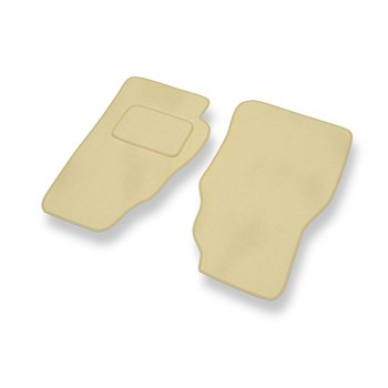 Velour gulvmåtter til Dodge Nitro SUV (2007-2011) - beige