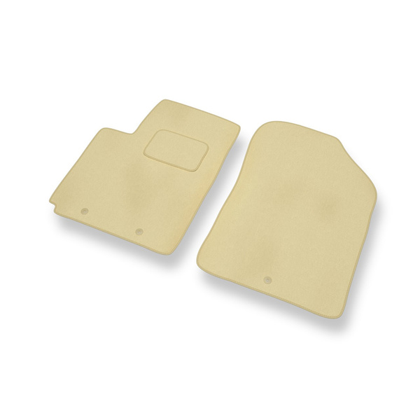Velour gulvmåtter til Kia Picanto II Hatchback (2011-2016) - beige